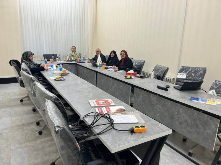  نشست فرهنگی با موسسه حلیا 